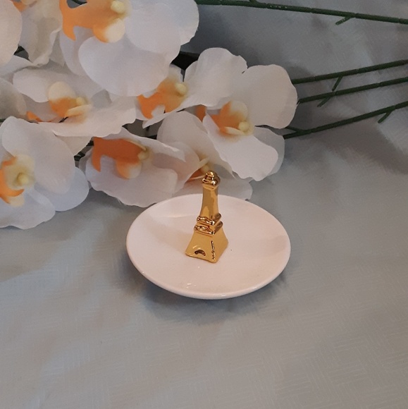 Target Other - Eiffel Tower Gold Ring Trinket Holder